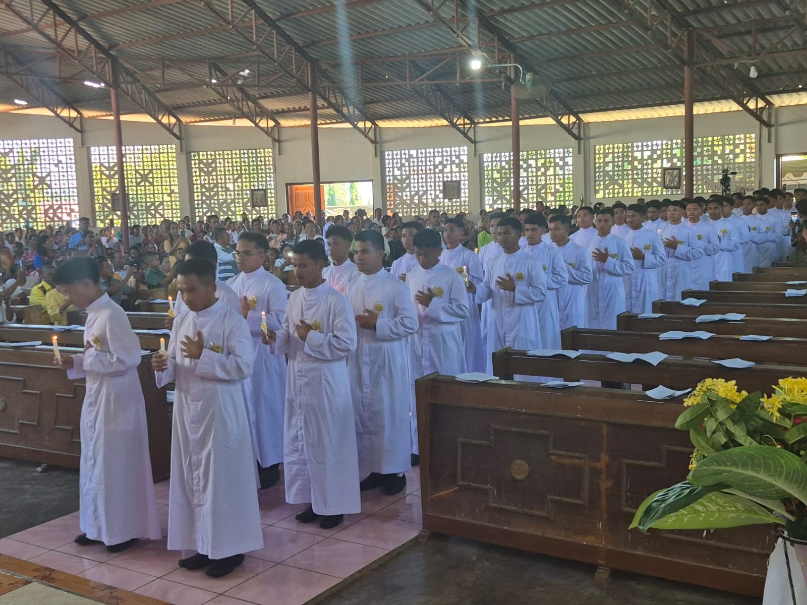 Penerimaan Jubah Para Frater TOR Ritapiret di Paroki Belogili - 10 Mei 2026